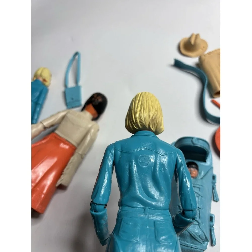 Large Lot Of Vintage West Action Figures And Access Wildflower -Jane - Custer +